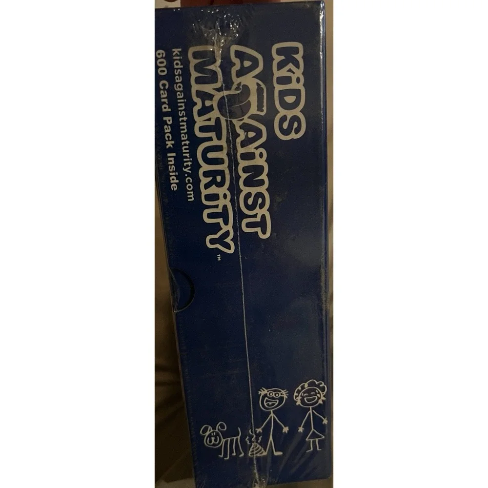 Kids Against Maturity‎ Core Game & Expansion Packs Blue Box Card Game Sealed